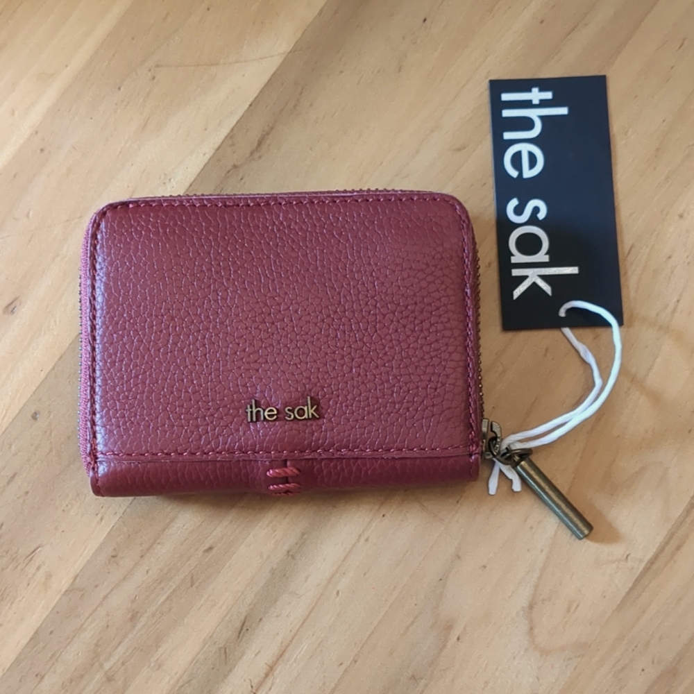 The Sak Red Leather Wallet